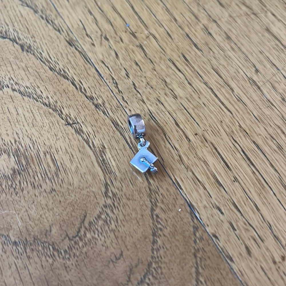 Authentic PANDORA Graduation Cap 925 Sterling Silver